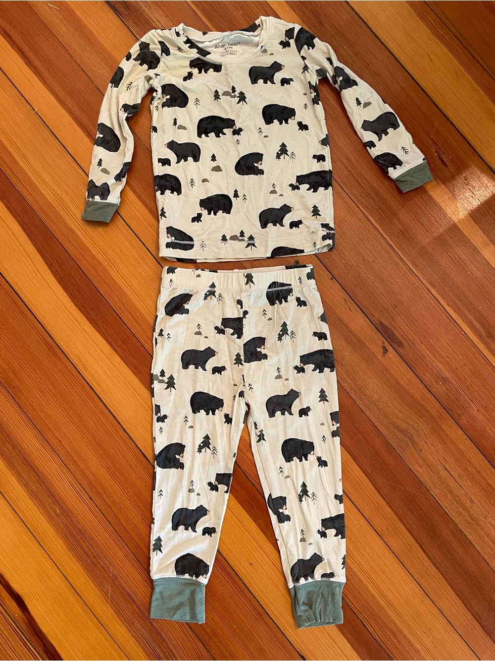 Angel Dear 18-24mo 2 Piece Bamboo Pajamas
